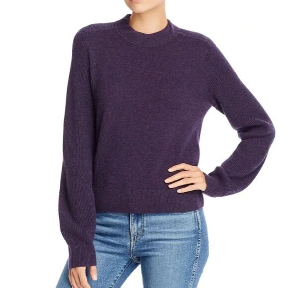 Rag & Bone Logan Cashmere Crewneck Sweater Women's Large - Picture 2 of 7